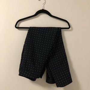 Blue Diamond Dress Pants || Cynthia Rowley